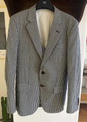 LARDINI テーラードジャケット ギンガムチェック イタリア製 - メルカリ