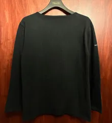 MADE IN FRANCE製 SAINT JAMES バスクシャツ ブラック T4/Mサイズのサムネイル