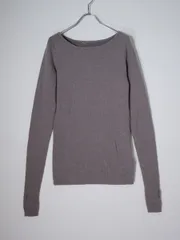 L'Appartementアパルトモン ボートネック Rib Knit(指ぬき リブニット)【フリー】【LKNA82407】のサムネイル