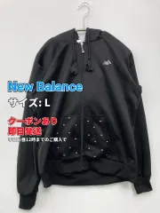 New Balance ニューバランス ジャージ/トラックジャケット L ブラック レディースのサムネイル