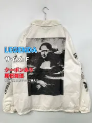 LEGENDA レジェンダ ナイロンジャケット F ホワイト メンズのサムネイル
