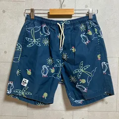 Chums チャムス ショートパンツ ショーツ ハーフパンツ M 短パン ネイビー M 水陸両用 水着 メンズ SU-35-31のサムネイル