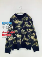 CPCM シーピーシーエム ニット/セーター F ネイビー ニット 花柄・ボタニカル柄 ミドル丈 長袖 クルーネック(丸首) レディースのサムネイル