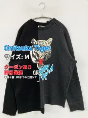 Onitsuka Tiger オニツカタイガー スウェット M コットン 前面プリント ブランドロゴ 長袖 メンズ レディースのサムネイル