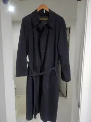 (L) YOHJI YAMAMOTO ヨウジヤマモト ベルト付き コートのサムネイル