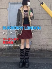 BURBERRY LONDON バーバリーロンドン ショート/ミニスカート 38 レッド レディースのサムネイル