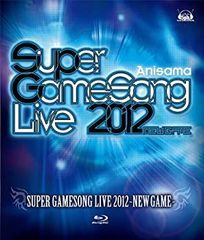[중고](미사용·미개봉품) SUPER GameSong LIVE 2012 -NEW GAME- [Blu-ray]