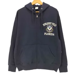 ヒューストン HOUSTON IDEALジップ HURLBURT FIELD FLORIDAプリント ジップアップパーカー メンズ  REGULAR LARGE のサムネイル