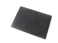 Cartier カルティエ  ブラックカーフ製チェックブックホルダー 小切手帳ケース 未使用品のサムネイル