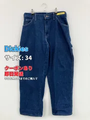 Dickies ディッキーズ デニムパンツ 34 ブルー レディースのサムネイル