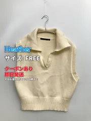 Heather ヘザー ノースリーブ FREE アイボリー レディースのサムネイル