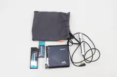 C301408)希少色 SONY MZ-RH1 Hi-MD WALKMAN ブラック 電池2本 ジャンクのサムネイル
