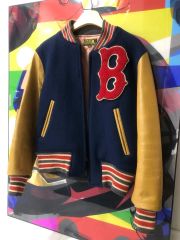 HEWITT バックドロップ別注 スタジャン 木更津キャッツアイ 42