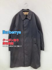 Burberrys PRORSUM ライナー付ギャバジンステンカラーコート 濃灰