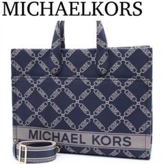 MICHAEL KORS トートバッグ ネイビー 30S3G3GT7J 2WAY - メルカリ