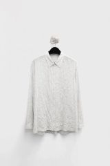 SHAGGY STRIPE BOW TIE SHIRT - BLACK - メルカリ
