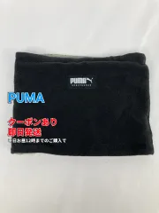 PUMA プーマ ネックウォーマー/スヌード ブラック 無地 ワンポイント ブランドロゴ メンズ レディースのサムネイル