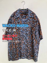 美品☆高級素材☆大人気モデル】ワコマリア オープンカラー パイソン柄