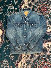 実物 60'Levi'sデニムジャケット bigE ボロの美学 - メルカリ