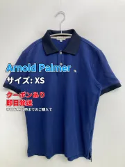 Arnold Palmer アーノルドパーマー ポロシャツ XS ブルー 無地 ワンポイント 半袖 レディースのサムネイル