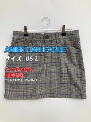 AMERICAN EAGLE アメリカンイーグル ショート/ミニスカート US 2 グレー レディースのサムネイル
