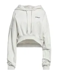 オフホワイト レディース トップスウェットシャツ OFFWHITE パーカー White ホワイトのサムネイル
