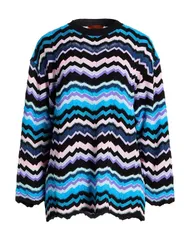 ミッソーニ レディース ニット プルオーバー MISSONI プルオーバー Azure Blue ブルーのサムネイル