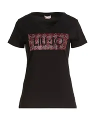 リュージョー レディース トップス Tシャツ LIU JO Ｔシャツ Black ブラックのサムネイル