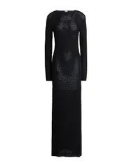 トーテム レディース トップス ワンピース TOTEME ロングワンピース・ドレス Black ブラックのサムネイル