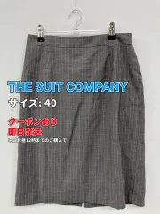 THE SUIT COMPANY ザスーツカンパニー スカート 40 グレー レディースのサムネイル