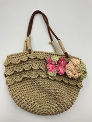 L `EST ROSE レストローズ カゴバッグ ベージュ レディースのサムネイル