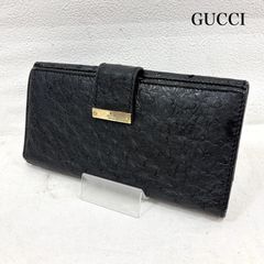 503 GUCCI Gロゴ マーモント Wホック ロングウォレット - メルカリ