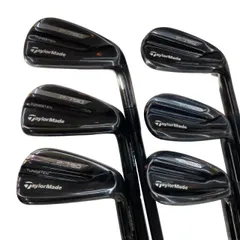【中古】 テーラーメイド Taylor Made P・790 BLACK 6S アイアンセット IR Dynamic Gold 105 ONYX BLACK (フレックスS) メンズ 男性用 右利き 右用 Cランク ゴルフクラブのサムネイル