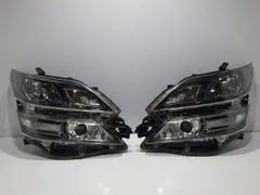 20系 ヴェルファイア ヘッドライト左右 HID ANH GGH20/25 AFS無 前期 58-23 5 81150/81110-58151 コーティング 美品 260627008のサムネイル