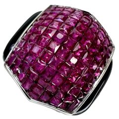 ルビー3.03ct ダイヤモンド0.80ct ミステリーリング ルビー3.03ct ダイヤモンド0.80ct ミステリーリング - メルカリ