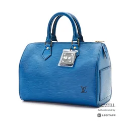 LOUIS VUITTON スピーディ25 M43015 バッグ ハンドバッグ ミニバッグ ブルー レディースのサムネイル