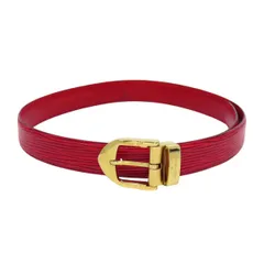 ルイヴィトン サンチュール エピ ベルト GP レザー ユニセックス レッド LOUIS VUITTON【中古】 【アパレル・小物】のサムネイル