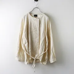 オローネ TANDEY ワンダーカイトブラウス ライトベージュ／トップス コットン ギャザー【2400015039237】のサムネイル