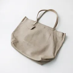レン REN FUKURO フクロ レザー トート バッグ M ベージュ┃TOTE BAG かばん ハンドバッグ【2400015029320】のサムネイル