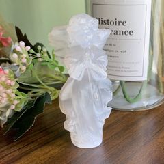 ♡高品質 希少 浄化済♡ シトリン マリア像 マリア様 天然石 ♡高品質