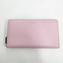 J&M Davidson 美品 ジップウォレット 財布 長財布 ピンク レディース ジェイアンドエムデヴィッドソン【中古】6-0615G◎のサムネイル