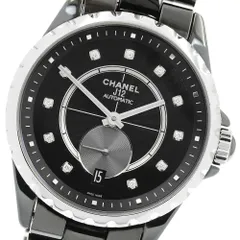 シャネル CHANEL H4344 J12 365 11Pダイヤ 自動巻き ボーイズ 良品 _965474のサムネイル
