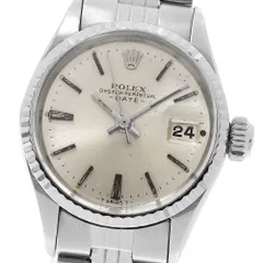 ロレックス ROLEX 6517 オイスターパーペチュアル デイト WGベゼル Cal.1161 自動巻き レディース _962755のサムネイル