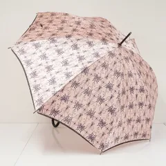 傘 VIVAYOU ビバユー 傘 USED美品 ピンク 蝶 レース かわいい ピンク おしゃれ 60cm A4156のサムネイル