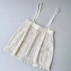 fig London フィグロンドン Carol apron 2025 / 定価1.9万 / 販売継続品 / レース エプロン ビスチェのサムネイル