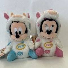 干支2023年卯年ディズニーリゾート うさぎ ミッキーミニー ぬいぐるみ