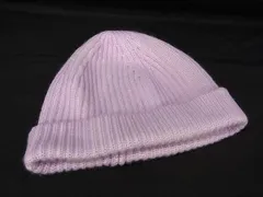 ■美品■ Theory セオリー カシミヤ100％ ニット帽 帽子 ライトパープル系 DN7391のサムネイル