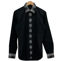 良品 lucien pellat finet ルシアンペラフィネ ロングスリーブシャツ S コットン ブラック メンズ 古着 中古 USEDのサムネイル