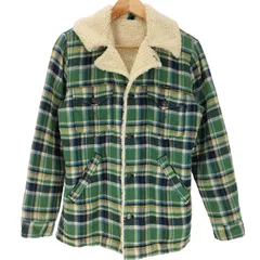 ラングラー Wrangler WRANGE COAT ボア ランチ ジャケット チェック メンズ import：M のサムネイル