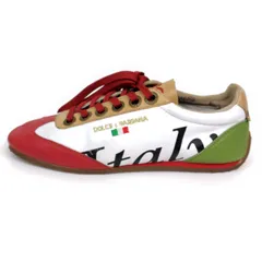 DOLCE&GABBANA ドルチェアンドガッバーナ D&G ドルガバ GYM スニーカー 6 ローカット イタリアンカラー 国旗 レア品のサムネイル